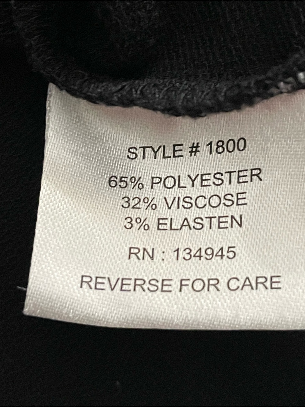 Vintage Women’s Black Embellished Neckline & Back Keyhole Long-Sleeve Top Size M - Picture 4 of 6